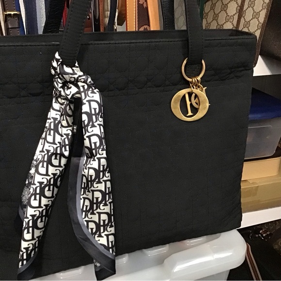 Dior Handbags - Dior Cannage Canvas Bag